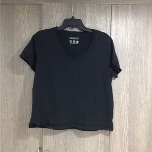 Primark Black and Blue V-Neck Short Sleeve Tee’s